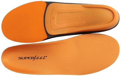 Orange Best Superfeet Insoles