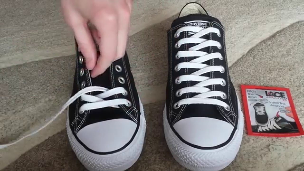 How to Lace your shoes-zigzag