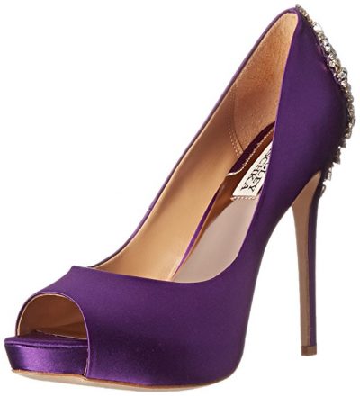 Badgley Mischka Kiara purple shoes