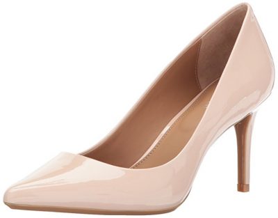 calvin klein gayle champagne heels