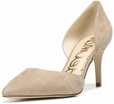 sam edelman telsa d'orsay champagne heels