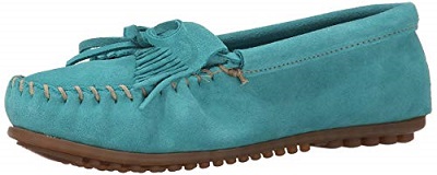 Best Turquoise Shoes Minnetonka Kilty Suede