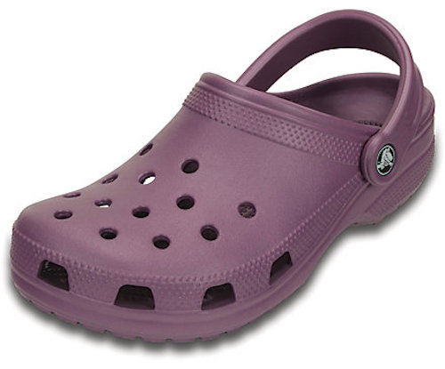 Crocs Classic purple shoes