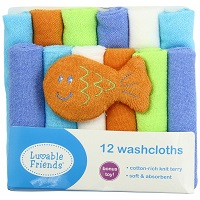 Luvable Friends Washcloths