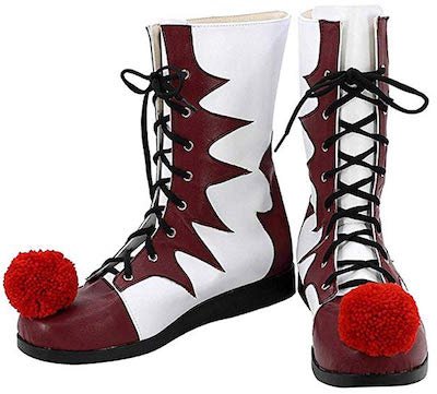 Cosplayrim Clown Shoes Boots Costume Accessories for Men Chapter 2 Cosplay