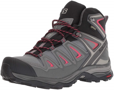 image of Salomon X Ultra 3 Mid best outdoor shoes