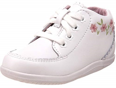 stride rite white hard bottom shoes