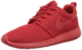 Nike Roshe One red bottom sneakers