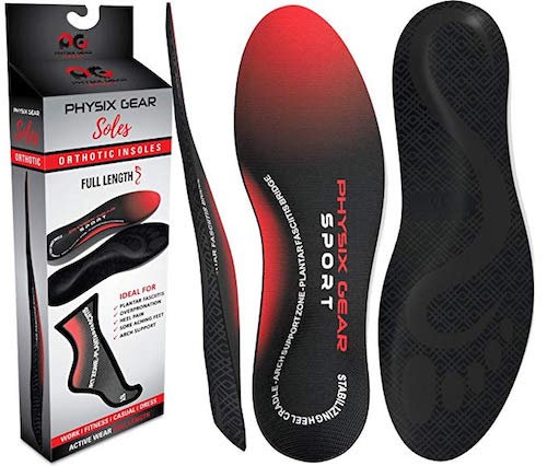 Physix Gear Sport insoles for runners