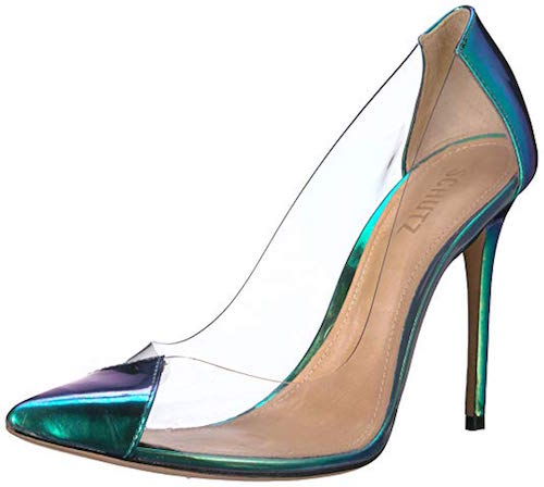 holographic shoes Schutz Cendi model