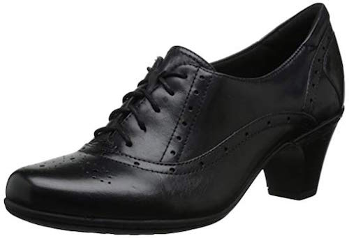 Rockport Cobb Hill Shayla high heel oxford shoes