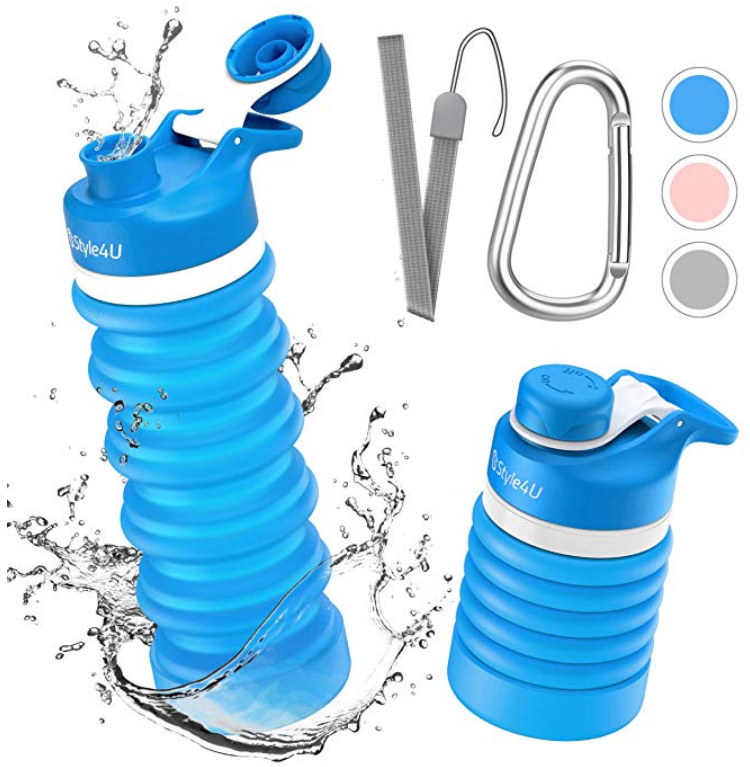 best foldable water bottle