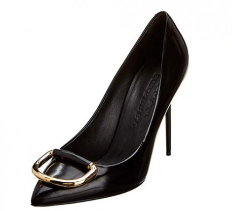 D-ring Leather Pump