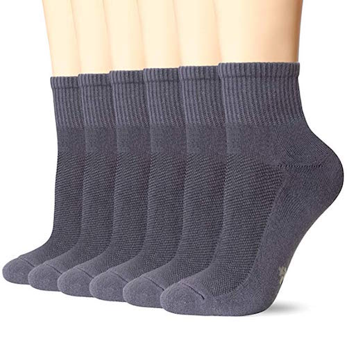 Best Bamboo Socks +MD Cushioned Quarter