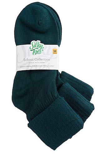 Best Bamboo Socks Silky Toes Turn Cuff