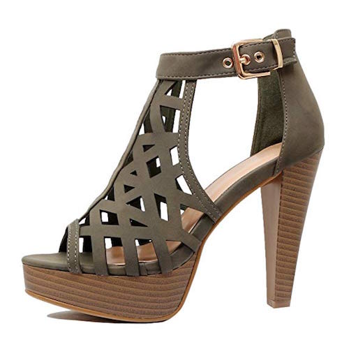 Best Sexy High Heels Guilty Shoes Cutout Gladiator