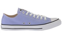 Converse Chuck Taylor purple shoes side view