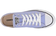 Converse Chuck Taylor purple shoes top view