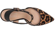 Franco Sarto Lima 2 leopard print shoes top view