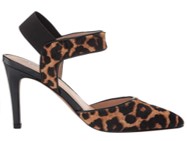 Franco Sarto Lima 2 leopard print shoes side view