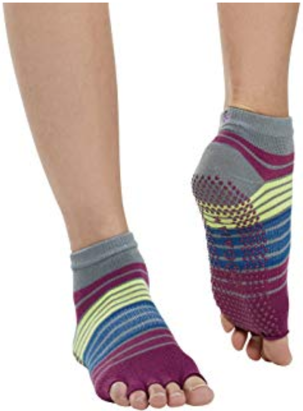 image of Gaiam yoga socks