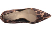 Jessica Simpson Cambredge leopard print shoes top view