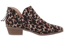 Kenneth Cole Side Way Low leopard print shoes side view