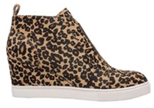 Linea Paolo Felicia leopard print shoes side view