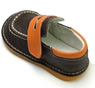 HLT fisherman loafer squeaky shoes side view