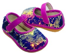 sofia sassy sequin squeaky shoes pair