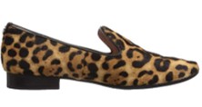 Taryn Rose Bryanna leopard print shoes side view