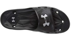 Under Armour Locker 3 shower shoes & slippers top view