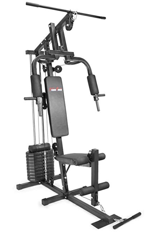 image of XtremepowerUS Fitness Station Best Home gym equipment