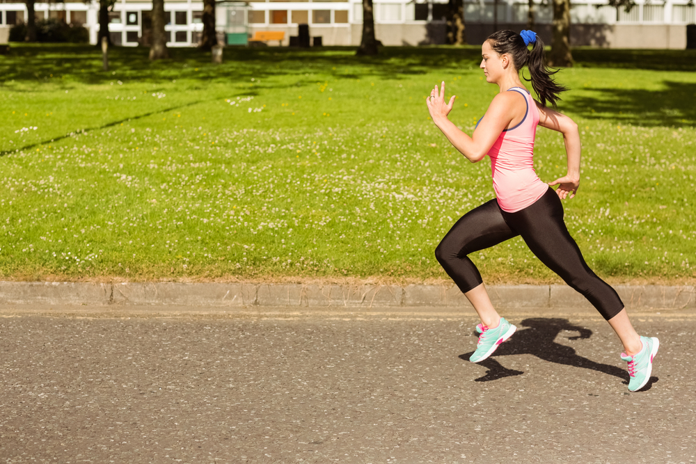 good running form vs bad running form