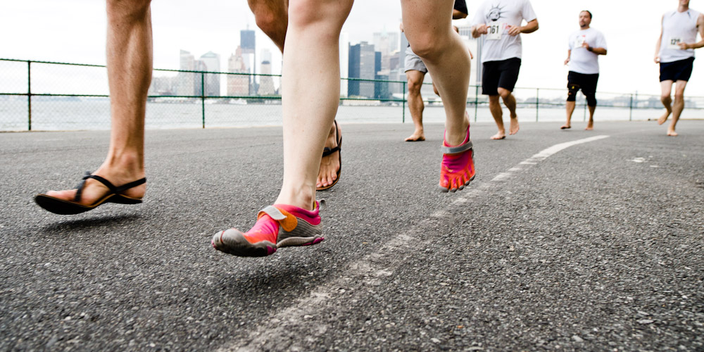 Barefoot Striding