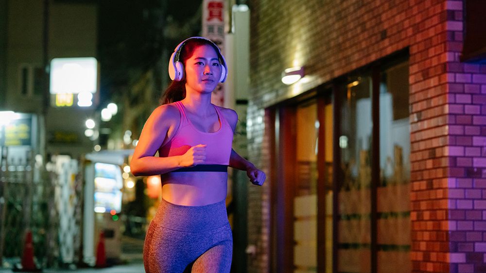 running headphones 