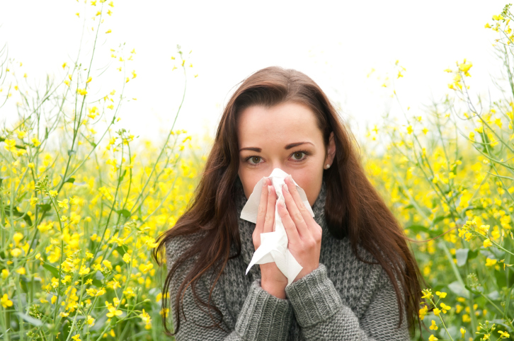 allergies and workout