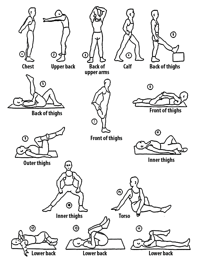 stretching for runners