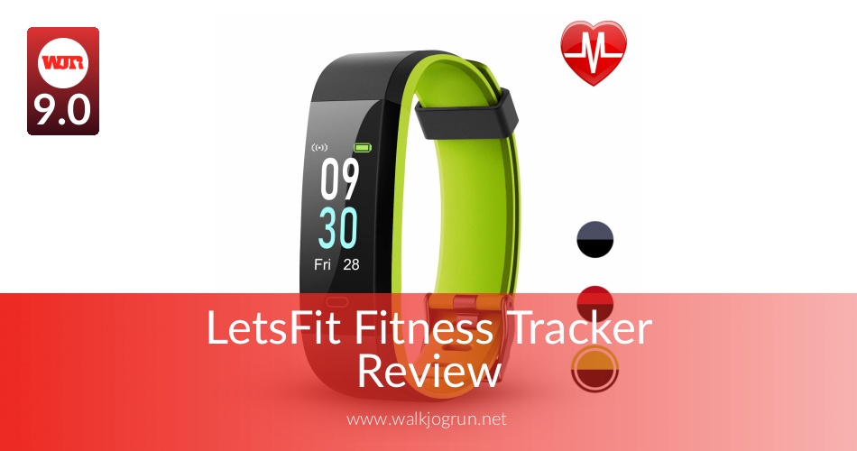 LetsFit Fitness Tracker Review WalkJogRun